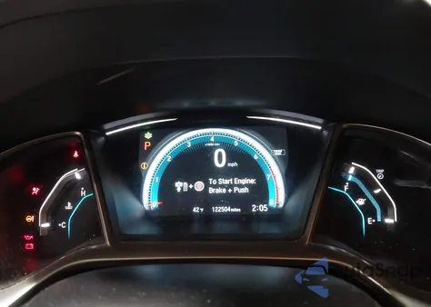 2018 Honda Civic Ex z USA, uszkodzony, nr VIN 2HGFC2F72JH552423